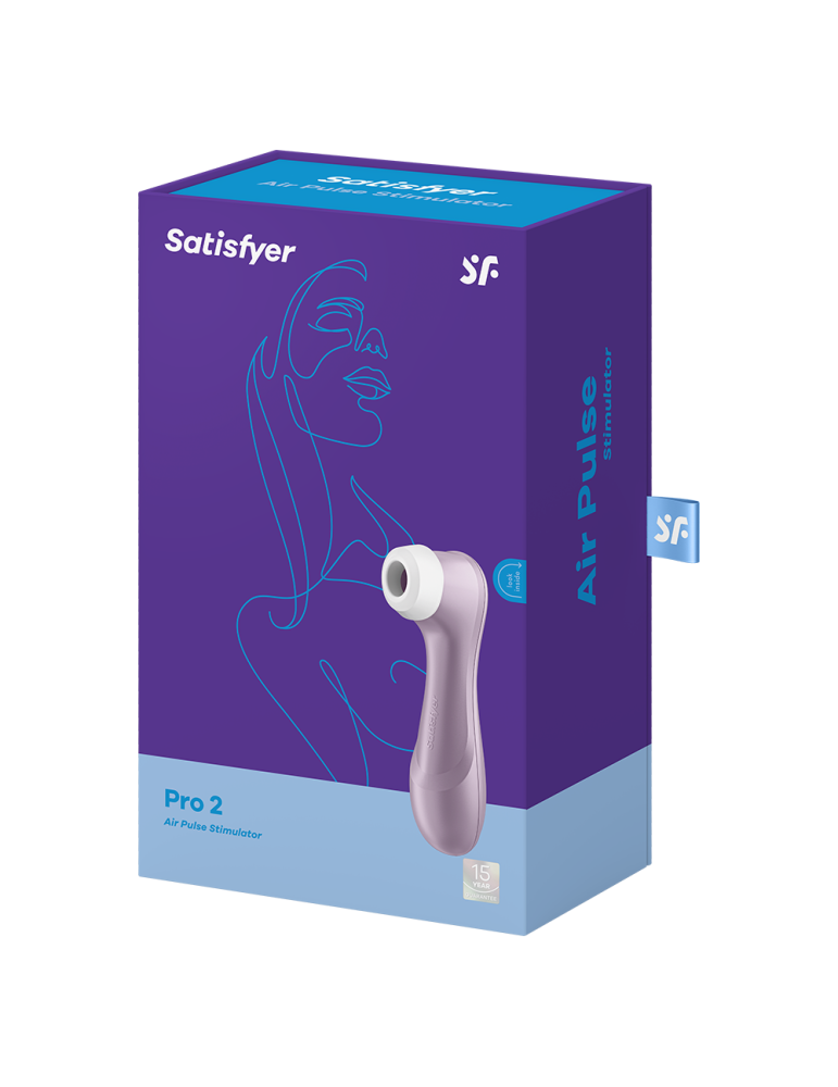 Stimulateur de clitoris violet Pro 2 Satisfyer - CC597795