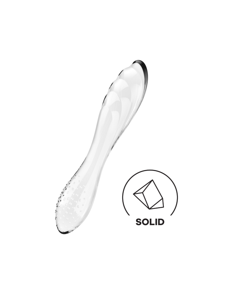 Gode en verre transparent haute qualité Dazzling Crystal 1 Satisfyer - CC597832 Gode en verre transparent haute qualité Dazzling Crystal 1 Satisfyer - CC597832