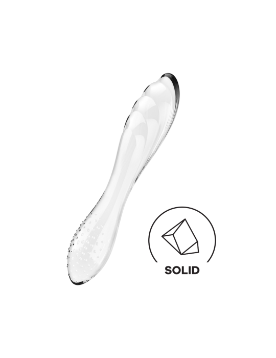 Gode en verre transparent haute qualité Dazzling Crystal 1 Satisfyer - CC597832 Gode en verre transparent haute qualité Dazzling Crystal 1 Satisfyer - CC597832
