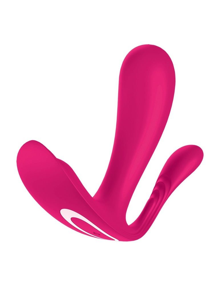 3 en 1 Vibromasseurs et stimulateur clitoridien rose connecté Top Secret  Satisfyer - CC597755