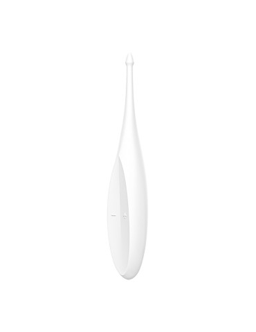 Stimulateur polyvalent pour zone ciblé blanc USB, Twirling Fun Satisfyer - CC597725 2