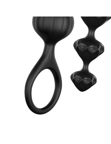 Lot de 2 chapelets noirs Love Beads Satisfyer - CC597111 2