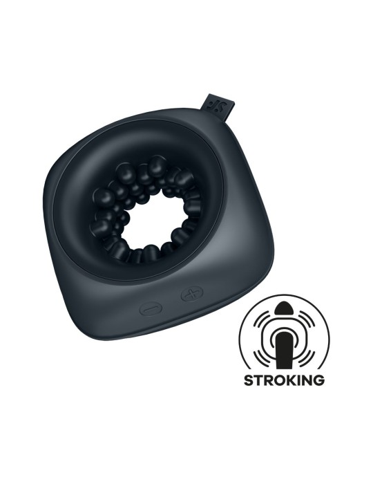 Masturbateur vibrant noir Ring Strocker Satisfyer - CC597865 Masturbateur vibrant noir Ring Strocker Satisfyer - CC597865