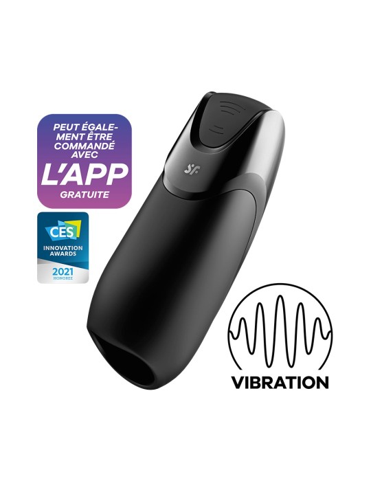 Masturbateur connecté vibrant USB Men Vibration  Satisfyer - CC597816