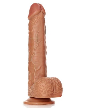 Gode réaliste Straight Dildo RealRock 21 x 5.3cm Latino