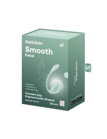 Oeuf vibrant vert menthe Smooth Petal Satisfyer - CC597862 2