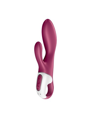 Rabbit chauffant connecté USB rouge Heated Affair Satisfyer - CC597783 2