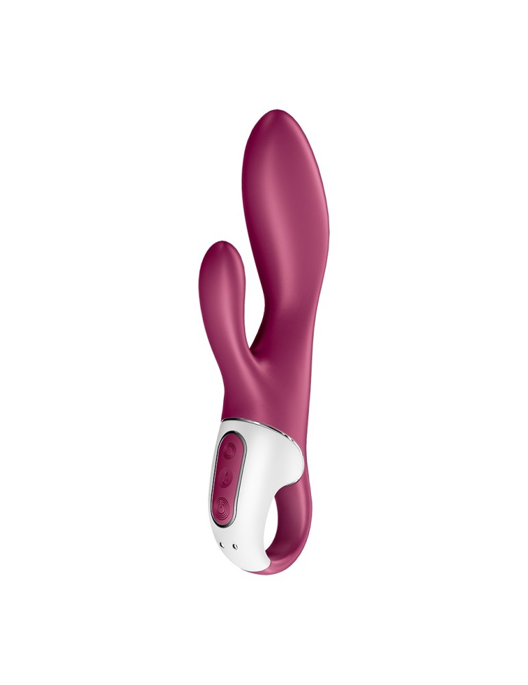 Rabbit chauffant connecté USB rouge Heated Affair Satisfyer - CC597783