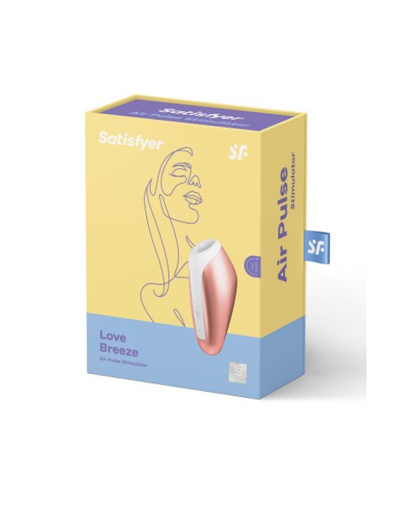 Stimulateur de clitoris Love Breeze Rose Satisfyer - CC5972510050