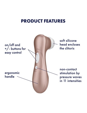 Stimulateur de clitoris Pro 2 Satisfyer - CC597113 2