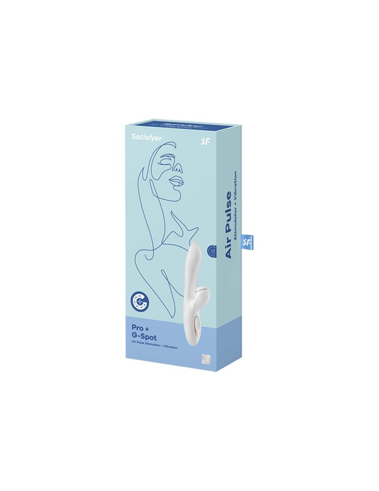 Vibromasseur rabbit blanc Pro G-spot Satisfyer - CC597126