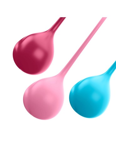 Set de 3 mono boule de Geisha Satisfyer Strengthening balls - CC597152 2