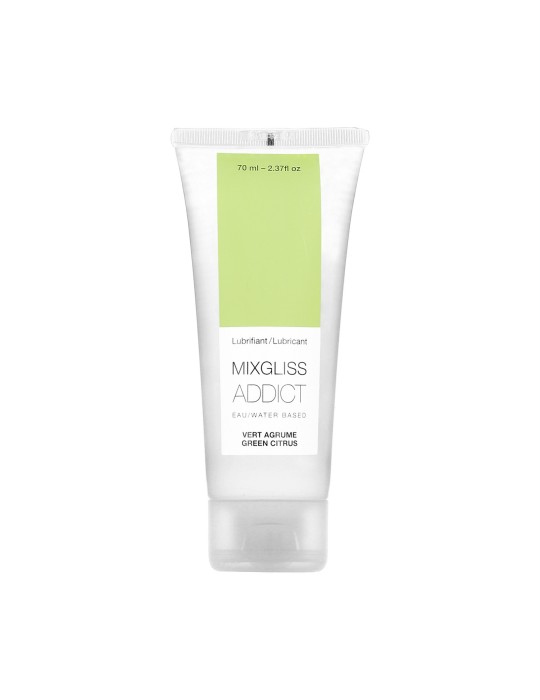 Lubrifiant Mixgliss eau Addict Vert agrume 70 ML - MG2245 Lubrifiant Mixgliss eau Addict Vert agrume 70 ML - MG2245