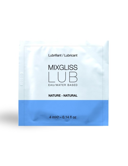 Dosette lubrifiant Mixgliss Eau Nature Sans Parfum 4ml - L6022382 Dosette lubrifiant Mixgliss Eau Nature Sans Parfum 4ml - L6022382