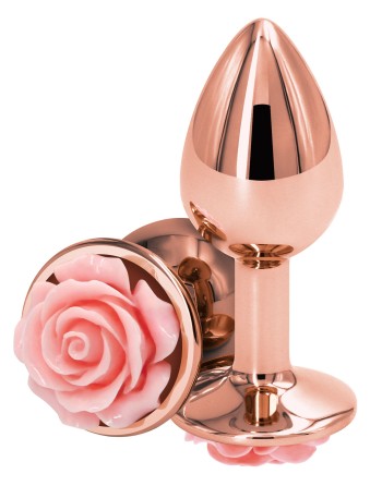 Plug Bijou REAR S 6 x 2.7cm Rose-Rose