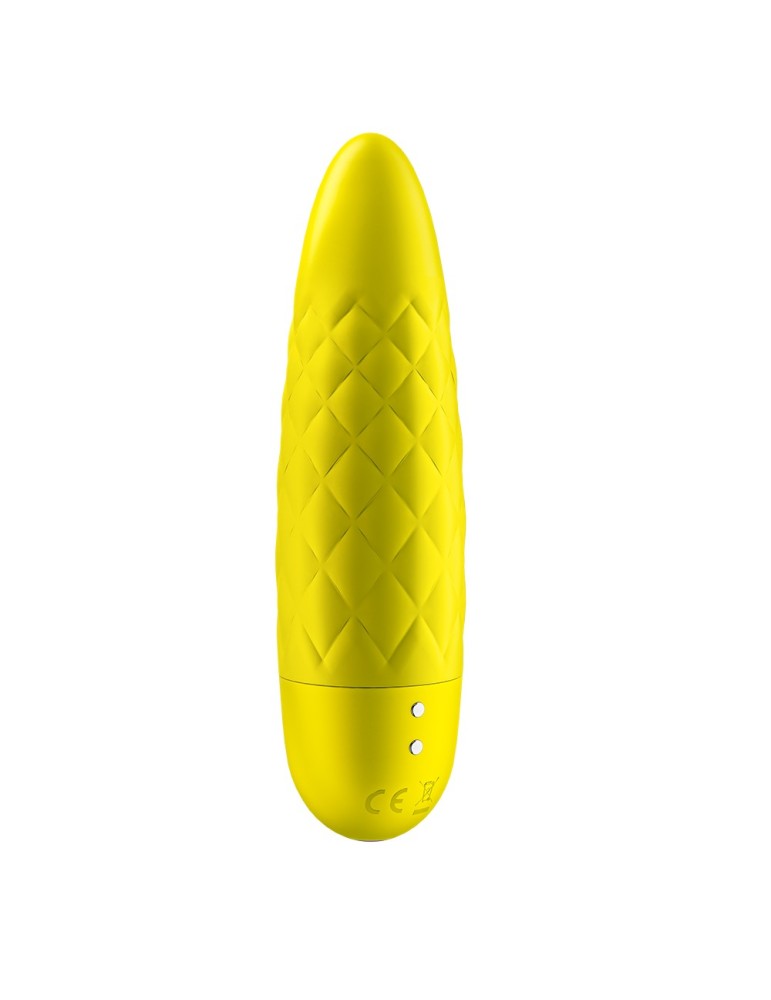 Vibromasseur jaune USB Ultra Power Bullet 5 Satisfyer - CC597737