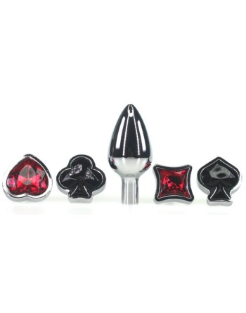 Plug Bijou Poker Up 6 x 2.7cm