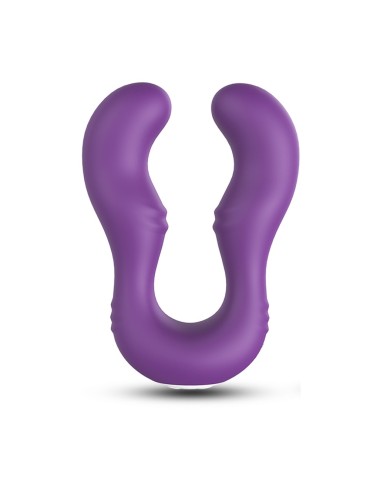 Vibromasseur Violet en forme de U double tête stimulateur point G - USK-V07PUR 2