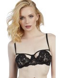 Soutien-gorge ajouré noir - DG11539BLK