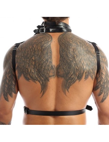 Harnais Simili HALTER Noir 2