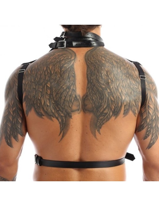 Harnais Simili HALTER Noir