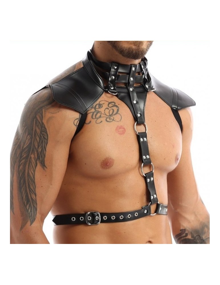 Harnais Simili HALTER Noir