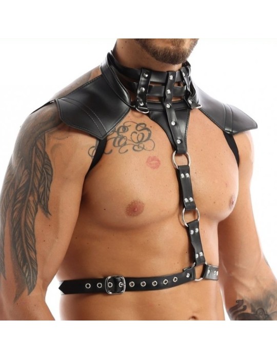 Harnais Simili HALTER Noir