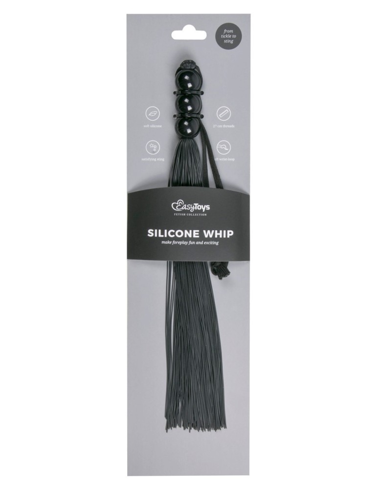 Martinet en silicone Noir