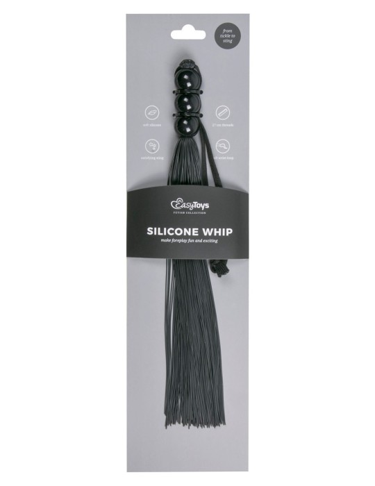 Martinet en silicone Noir