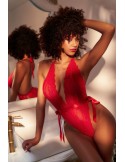 Body string en dentelle rouge - MAL8905RD Body string en dentelle rouge - MAL8905RD