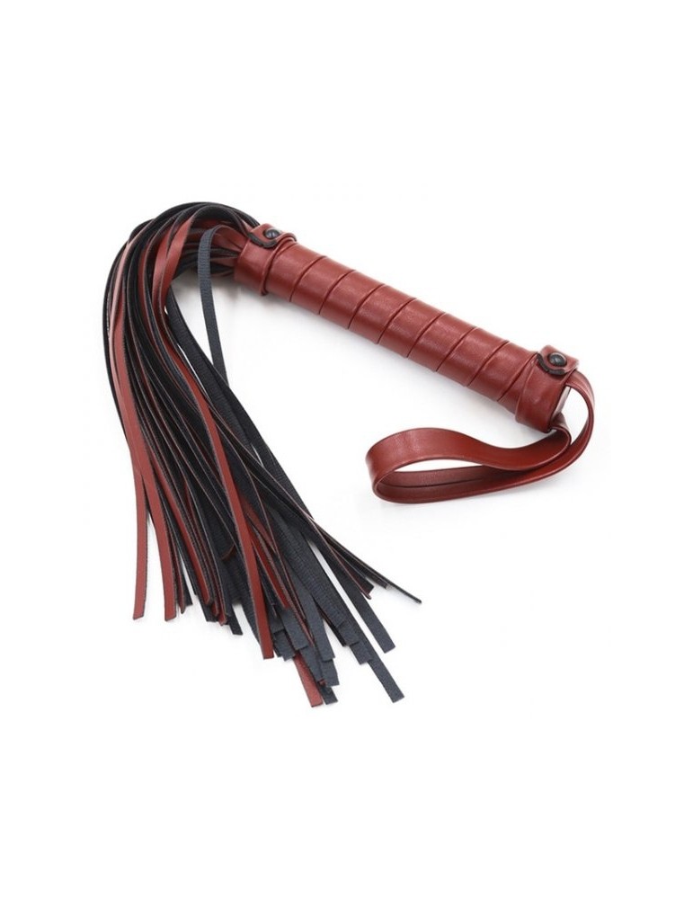 Martinet Flirting Noir et Rouge 40cm Martinet Flirting Noir et Rouge 40cm