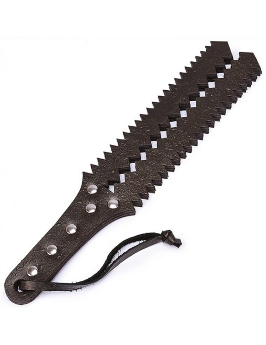 Paddle simili 6 lanières Sawtooth 35cm Paddle simili 6 lanières Sawtooth 35cm