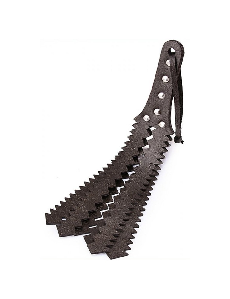 Paddle simili 6 lanières Sawtooth 35cm