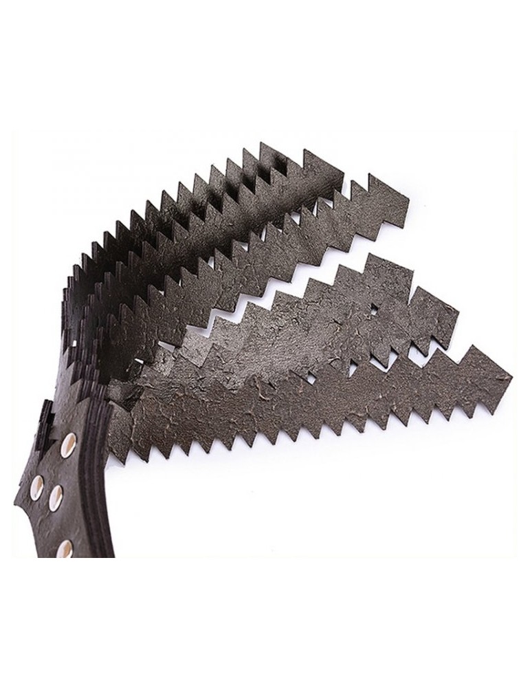 Paddle simili 6 lanières Sawtooth 35cm