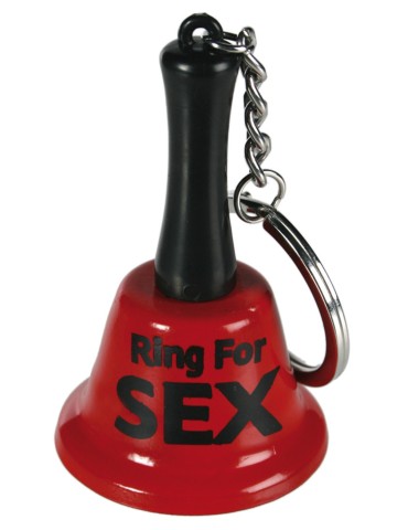 Cloche rouge porte clefs Ring For Sex - R700088