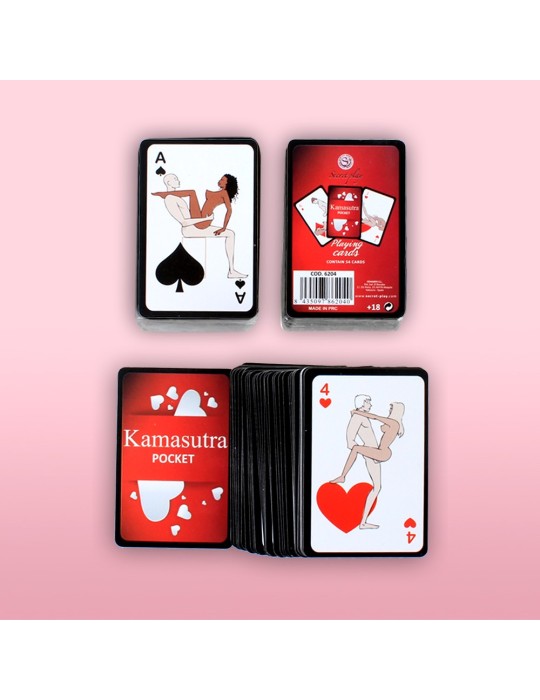 Mini jeu de 54 cartes Kamasutra - SP6204