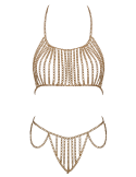 2 Chaines de corps dorées - R24505346001 2 Chaines de corps dorées - R24505346001