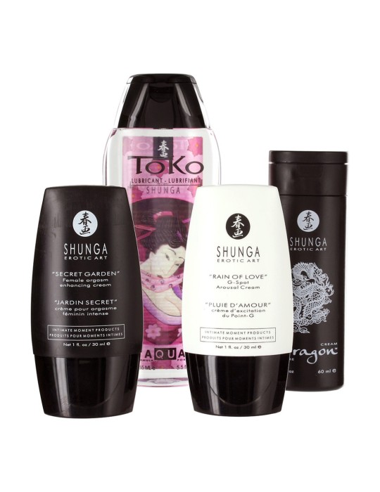 Coffret Ensemble coquin 4 produits Shunga - CC2005
