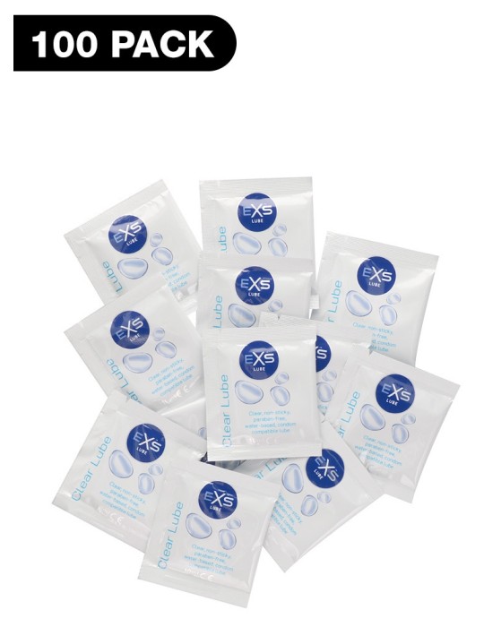 Dosettes Lubrifiant Eau EXS 10ml x100 Dosettes Lubrifiant Eau EXS 10ml x100