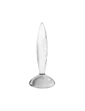 Gode anal en verre borosilicaté massif transparent Sparkling Crystal Satisfyer - CC597830 Gode anal en verre borosilicaté massif transparent Sparkling Crystal Satisfyer - CC597830