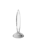 Gode anal en verre borosilicaté massif transparent Sparkling Crystal Satisfyer - CC597830 Gode anal en verre borosilicaté massif transparent Sparkling Crystal Satisfyer - CC597830