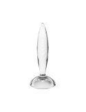 Gode anal en verre borosilicaté massif transparent Sparkling Crystal Satisfyer - CC597830 Gode anal en verre borosilicaté massif transparent Sparkling Crystal Satisfyer - CC597830