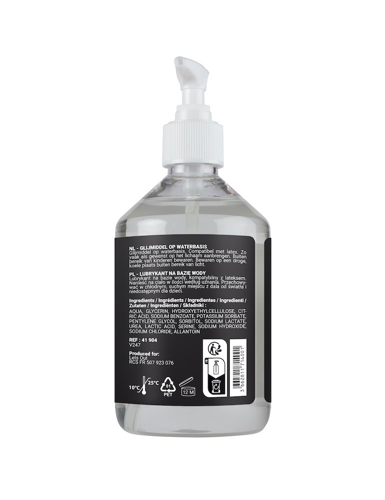 Lubrifiant à base d'eau Sensualube Water 500ml