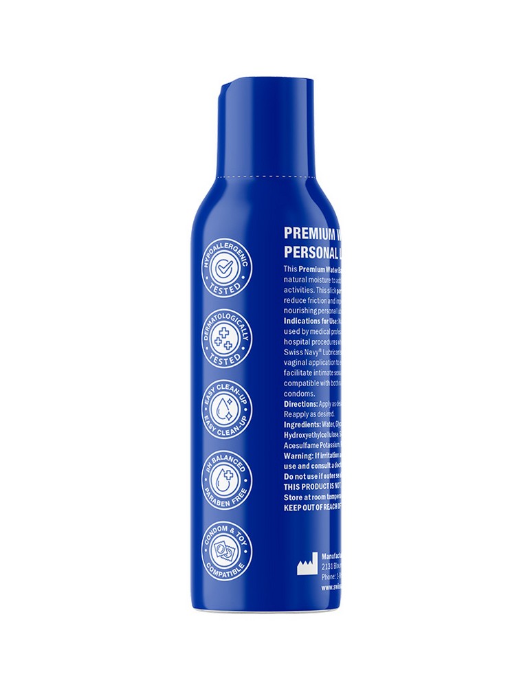 Lubrifiant Eau PREMIUM SWISS NAVY 89ml