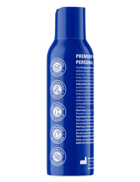 Lubrifiant Eau PREMIUM SWISS NAVY 89ml