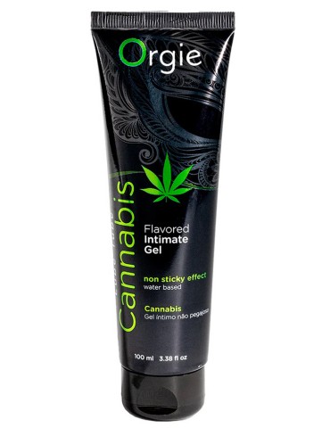 Lubrifiant Eau aromatisé Cannabis Orgie 100 ml