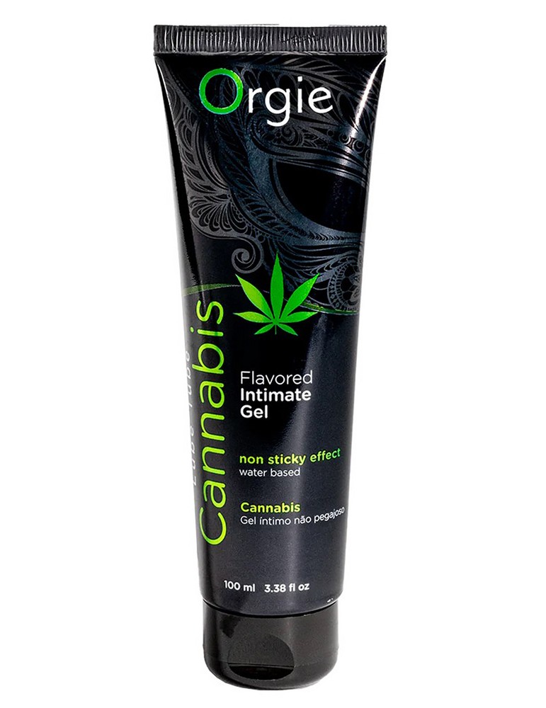 Lubrifiant Eau aromatisé Cannabis Orgie 100 ml Lubrifiant Eau aromatisé Cannabis Orgie 100 ml