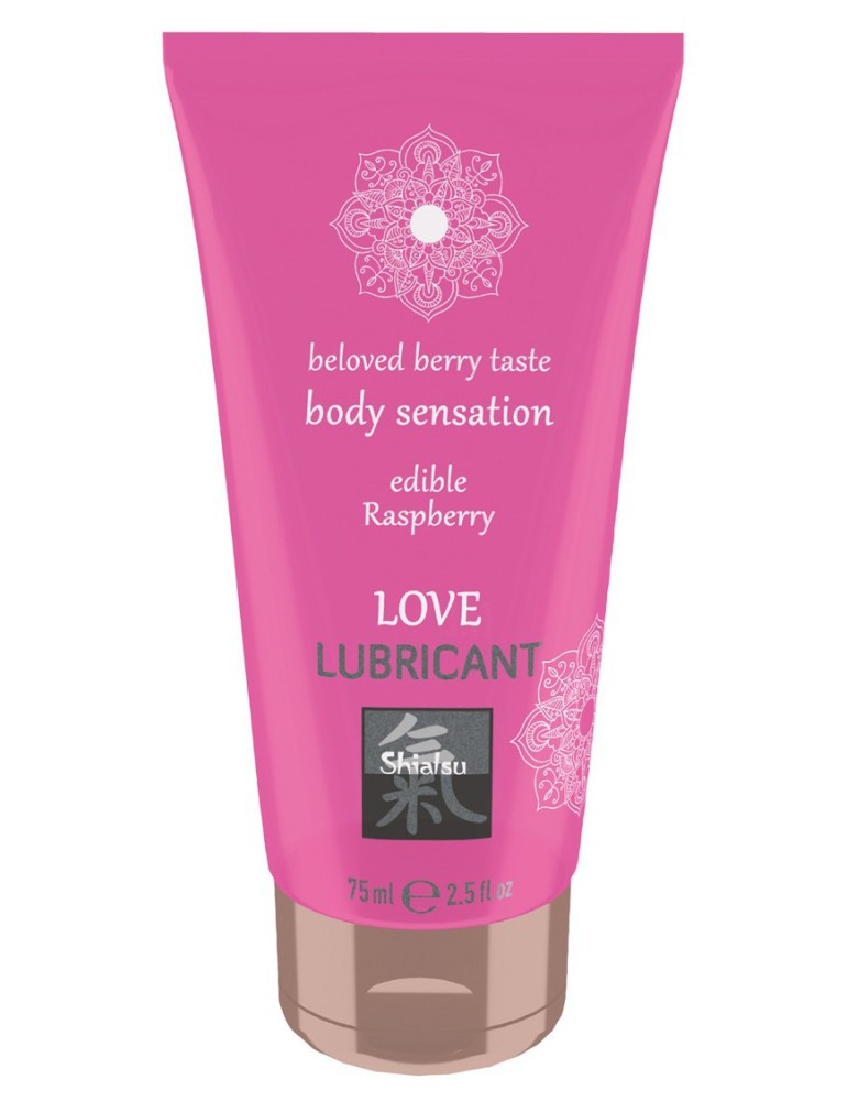 Lubrifiant comestible Framboise 75ML Lubrifiant comestible Framboise 75ML