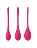 Set de 3 boules de geisha rouge Yoni Power 1 Satisfyer - CC597751 Set de 3 boules de geisha rouge Yoni Power 1 Satisfyer - CC597751