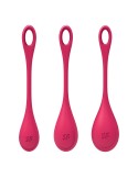 Set de 3 boules de geisha rouge Yoni Power 1 Satisfyer - CC597751 Set de 3 boules de geisha rouge Yoni Power 1 Satisfyer - CC597751